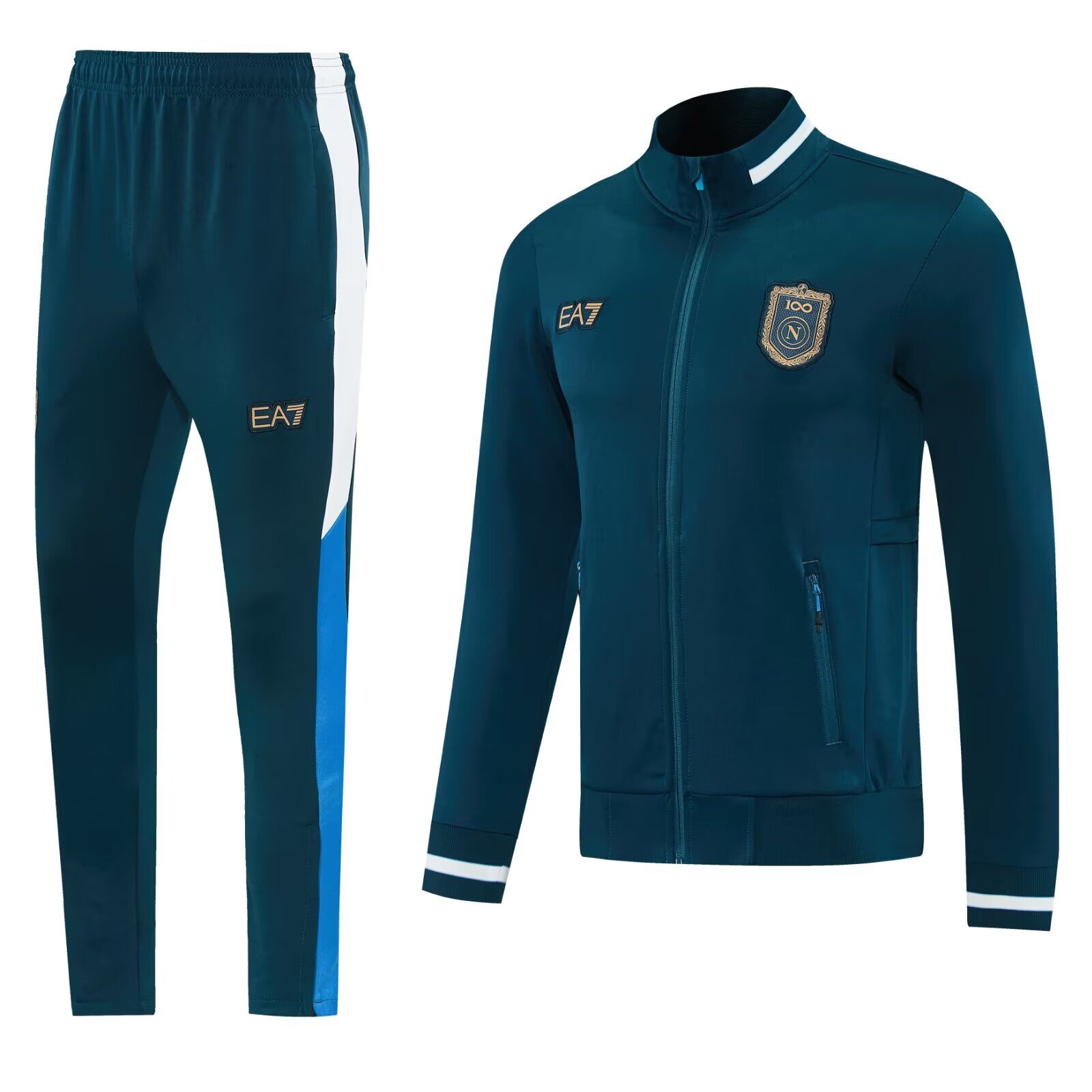 AAA Quality Napoli 26/27 Tracksuit - Navy Blue
